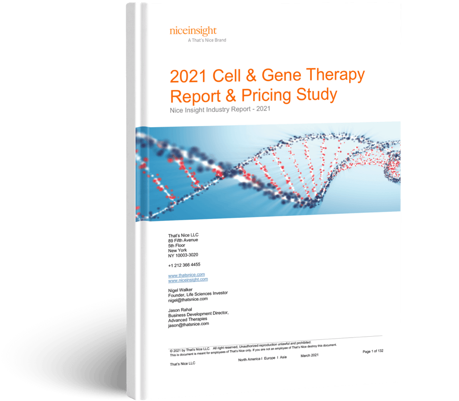 2021 Cell & Gene Therapy Report & Pricing Study